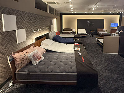 大阪ショールーム展示会場の様子